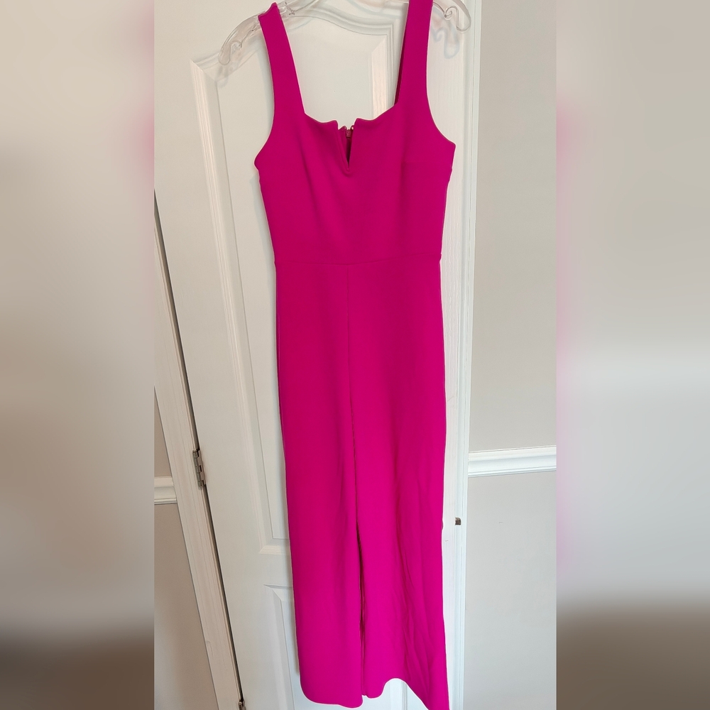 Express Hot Pink Jumpsuit - Picture 1 of 4